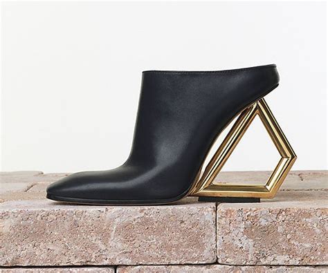 celine triangle heel mule price|Celine Women's heels .